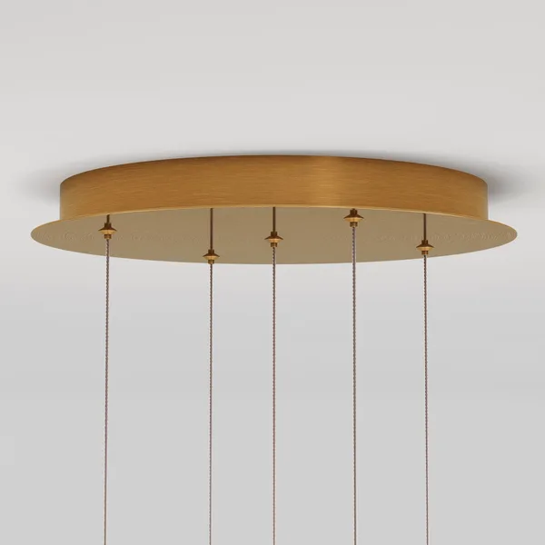Подвесной светильник 5*LED 30Вт Латунь IP20 Sapphire MOD293PL-L30BS3K Maytoni — фото 3