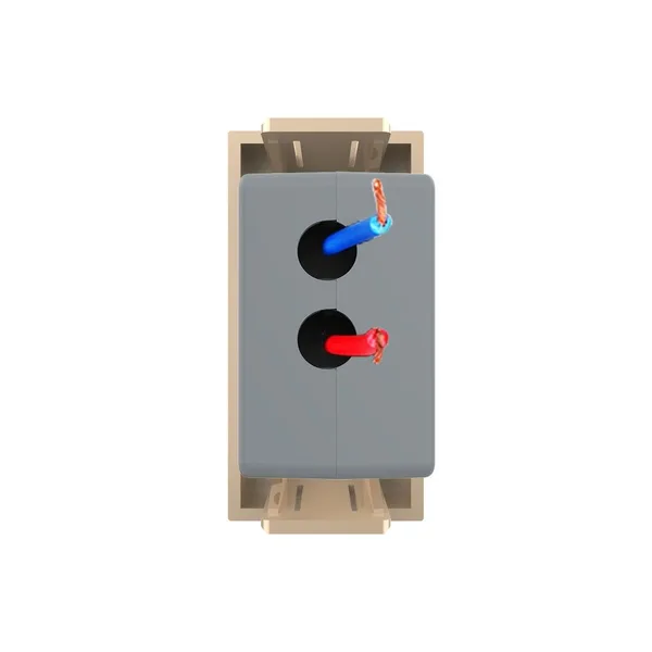 Розетка USB с блоком питания золотая (механизм) Livolo — фото 4