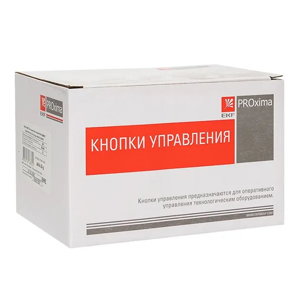 Кнопка ABLFS-22 с подсветкой зеленый NO+NC 230В PROxima EKF — фото 2