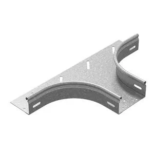 Ответвитель горизонтальный плавный универсальный 500х50, толщ. 1,5 мм, гор. цинк Ostec — фото 2