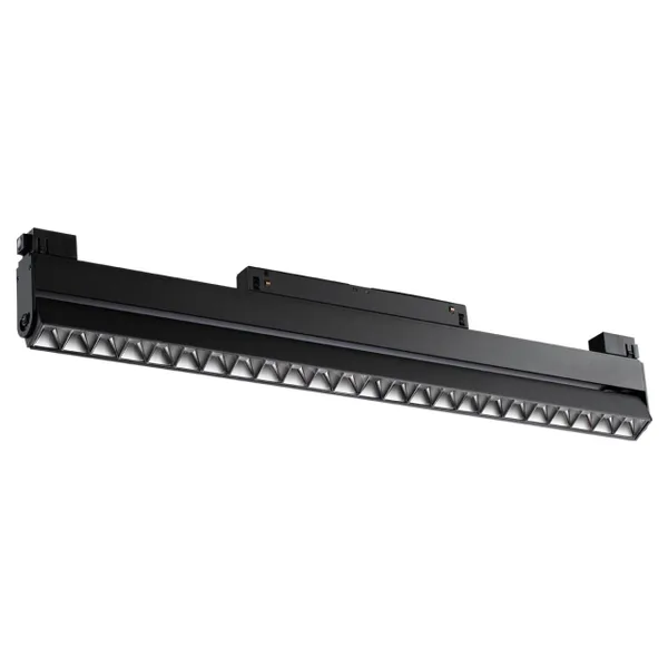Трековый св-к для низков.шинопровода IP20 LED 4000K 24W 48V FLUM черный B NOVOTECH