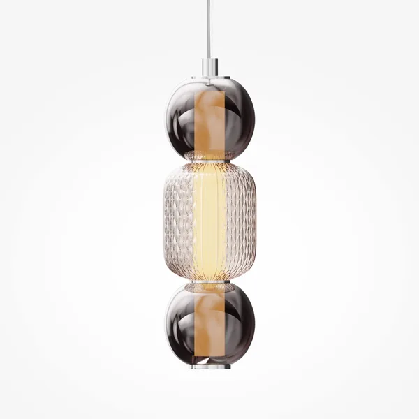 Подвесной светильник LED 16Вт Хром IP20 Drop MOD273PL-L16CH3K Maytoni — фото 4