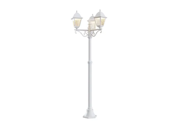 Ландшафтный светильник 3*E27 60Вт Белый IP44 Abbey Road O001FL-03W Outdoor Maytoni