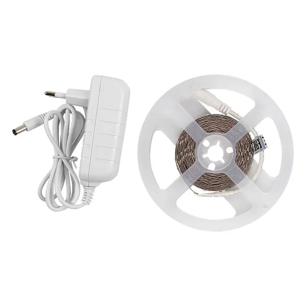Лента светодиодная GLS-2835-60-4.8-12-IP20-PRO-6-3-KIT готовый комплект 3м с адаптером General