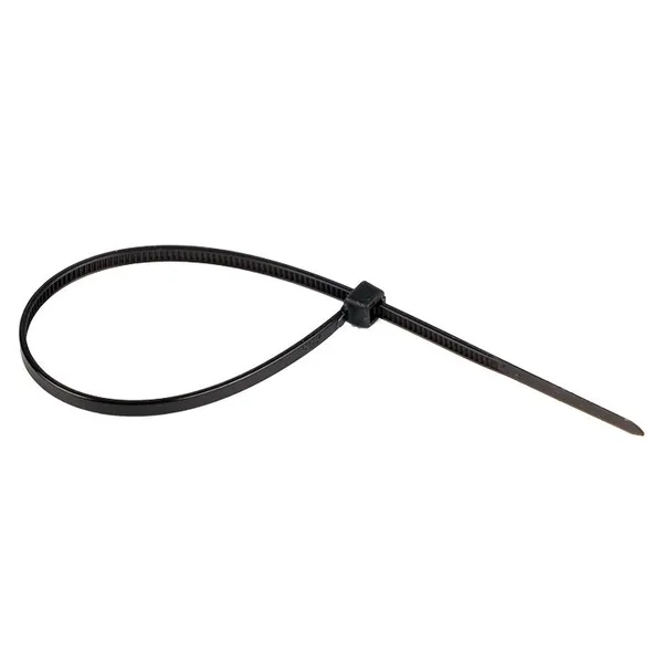Хомут нейлоновый черный (2,5х160) (100шт) Basic EKF