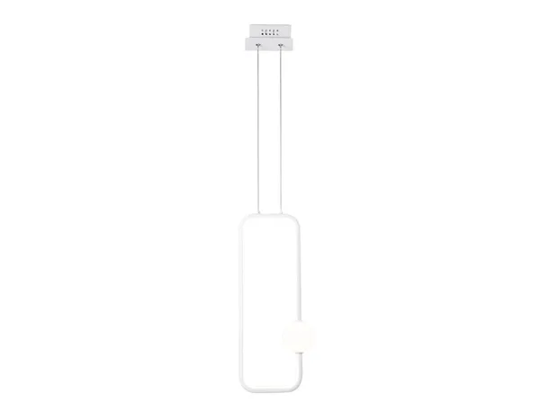 Подвесной светодиодный светильник FL66361 WH белый 19W 4200K 190*80*1000 Ambrella Light