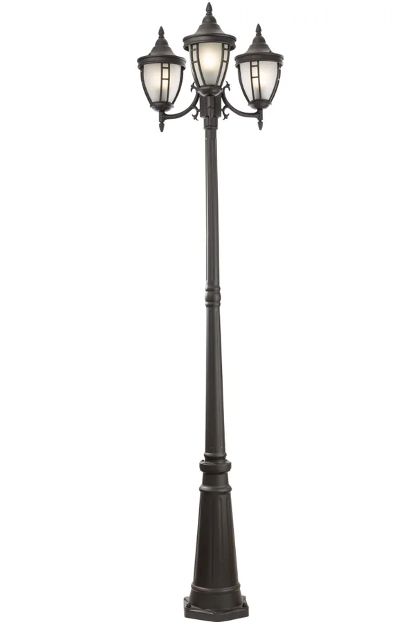 Ландшафтный светильник 3*E27 60Вт Черный IP20 Rivoli O026FL-03B Outdoor Maytoni