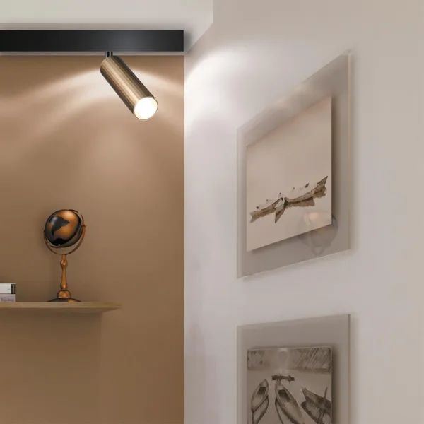 Трековый св-к для низков.шинопровода IP20 LED 4000K 15W 48V бронза светлая/черный FLUM NOVOTECH — фото 2