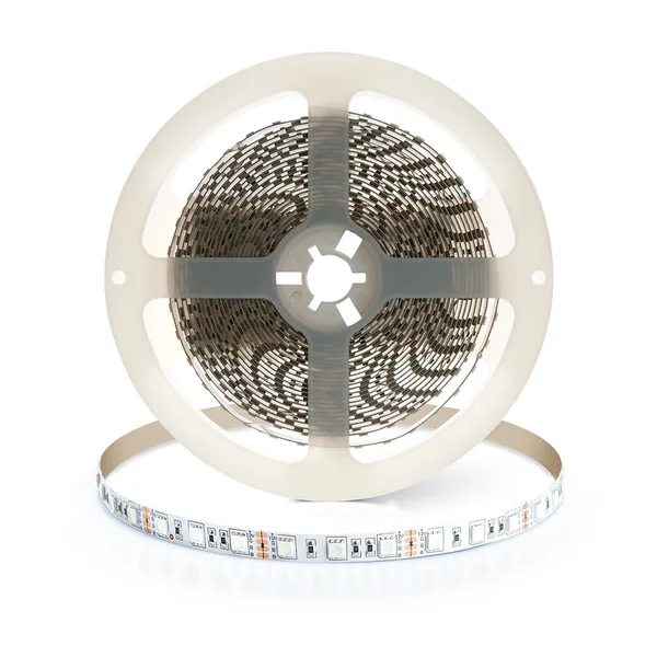 Светодиодная LED лента Feron LS606, 60SMD(5050)/м 14,4Вт/м 5м IP20 12V RGB — фото 2