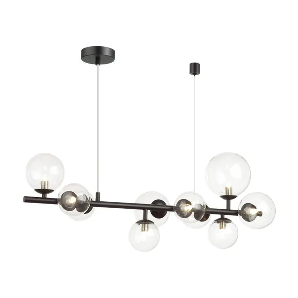 Люстра G9 10*40W TOVI черный/прозрачный ODEON LIGHT — фото 5