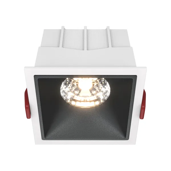 Встраиваемый светильник LED 15Вт Бело-черный IP20 Downlight DL043-01-15W3K-SQ-WB Technical Maytoni