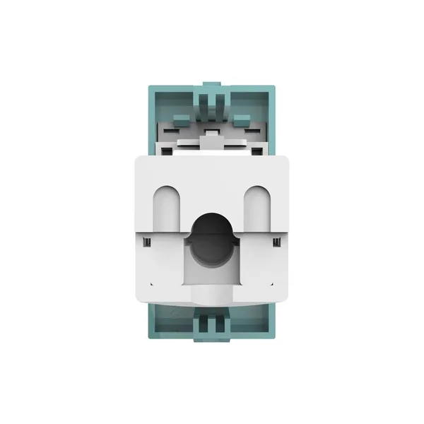 Розетка интернет RJ-45 кат. 6, цвет зеленый (механизм) Livolo — фото 4