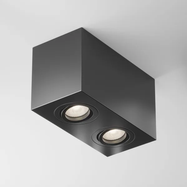 Потолочный светильник 2*GU10 50Вт Черный IP20 Ceiling & Wall C017CL-02B Technical Maytoni — фото 4