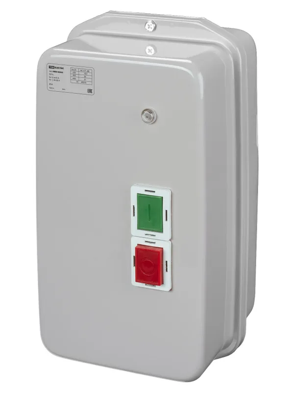 Контактор КМН46562 65А в оболочке с индикатором Ue=380В/АС3 IP54 TDM — фото 2
