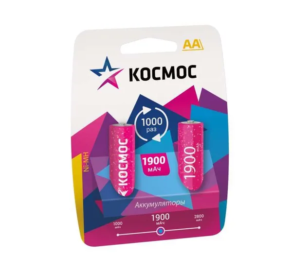 Аккумулятор-R6 NI-MN BP-2 (1900мА.ч) Космос