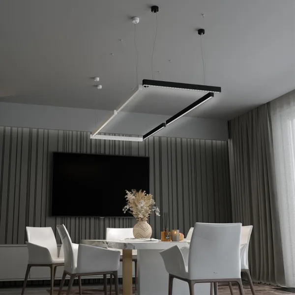 Св-к накл./подвесной св/д IP20 LED 4000K 30W 220V ITER черный C NOVOTECH — фото 2