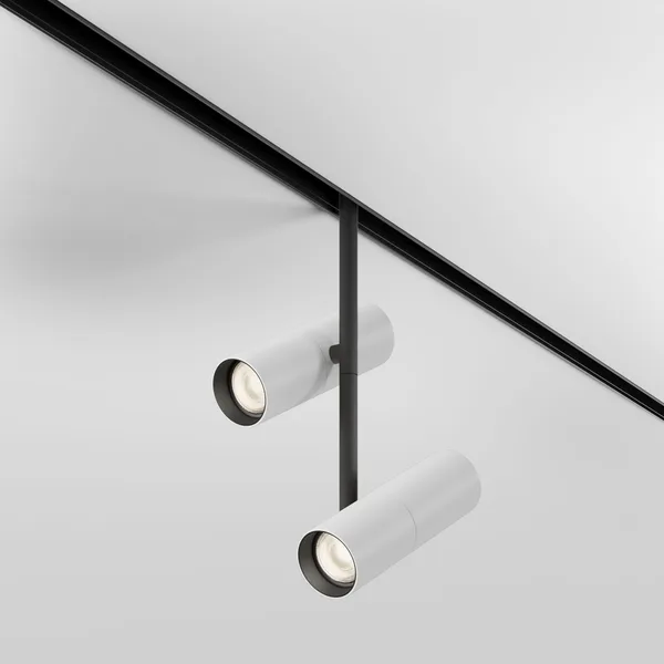 Трековый светильник LED 24Вт Бело-черный IP20 Magnetic track system Exility TR005-2-2X12W3K-BW Technical Maytoni — фото 3