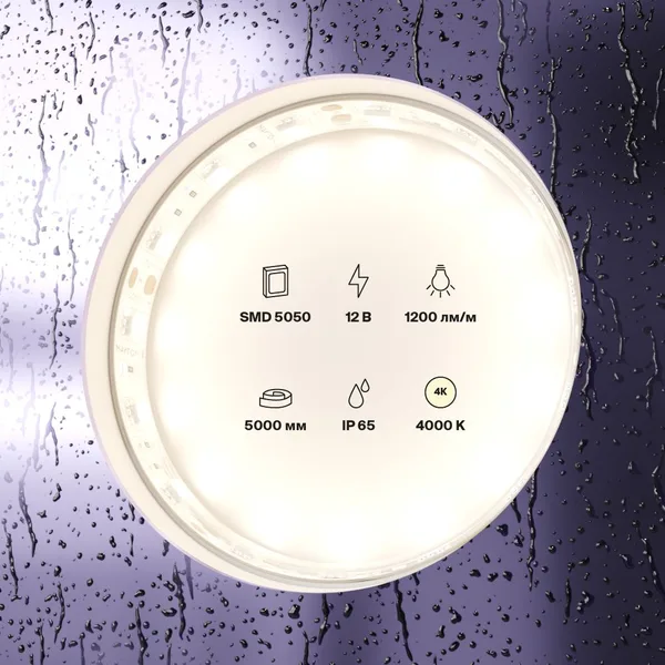 Лента светодиодная 12В 5050 14,4Вт/м 60LED/м 4000K 5м IP65 Technical Maytoni — фото 3