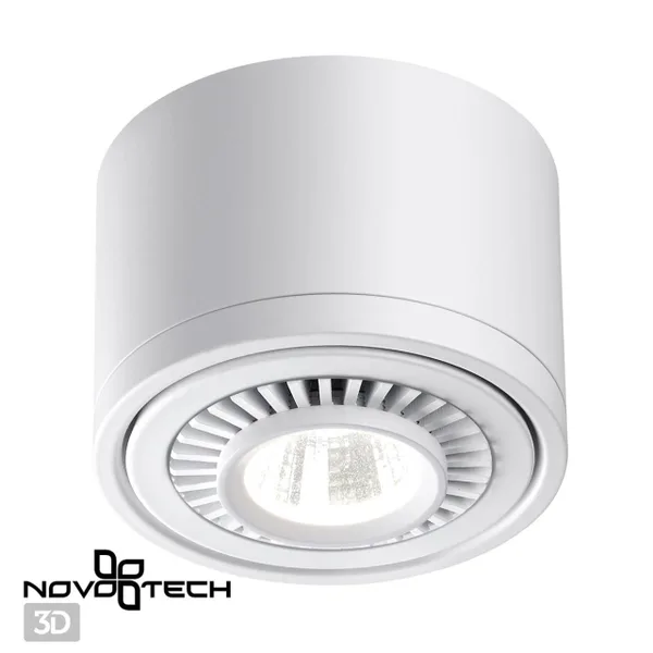 Св-к накл.св/д IP20 LED 9W 770Лм 4000K 220V GESSO белый NOVOTECH — фото 3