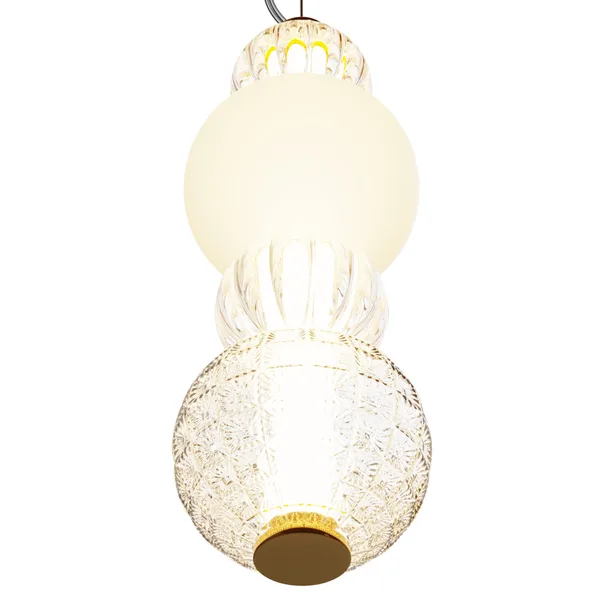 Подвесной светильник 1*LED 17Вт Золото IP20 Collar P069PL-L17G3K Maytoni — фото 4