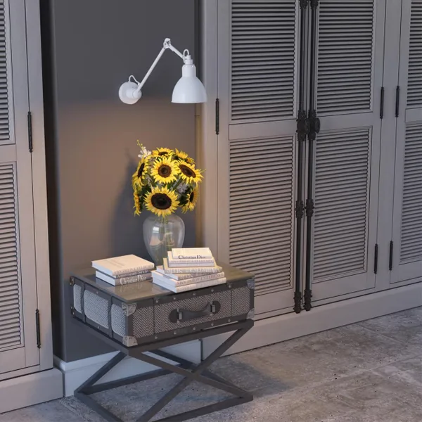 Бра на кронштейне Е14 1*40W ARTA белый B ODEON LIGHT — фото 2
