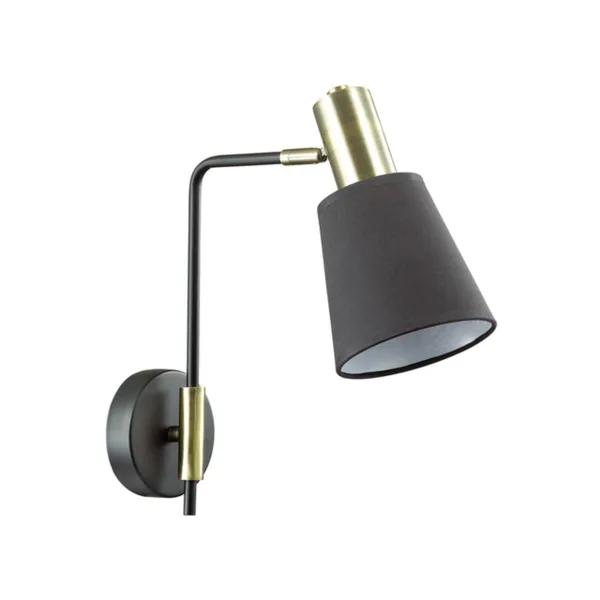 Бра E14 60W 220V MARCUS черный LUMION