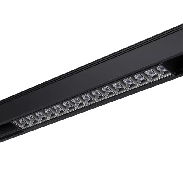 Трековый св-к для низков.шинопровода IP20 LED 4000K 30W 48V KIT черный NOVOTECH — фото 4