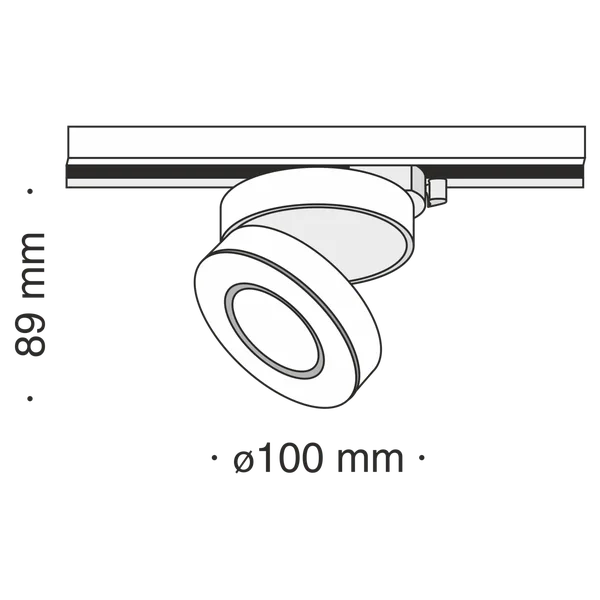 Светильник трековый 12Вт 3000K Белый IP20 Magic TR006-1-12W3K-W Technical Maytoni — фото 2