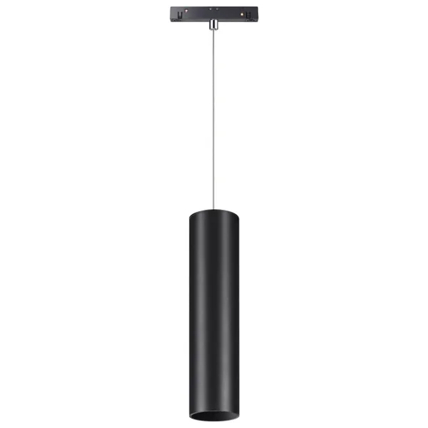Трековый св-к для низков.шинопровода IP20 LED 4000K 12W 48V FLUM черн E NOVOTECH