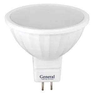 Лампа св/д MR16 7 Вт GU5.3 3000К General