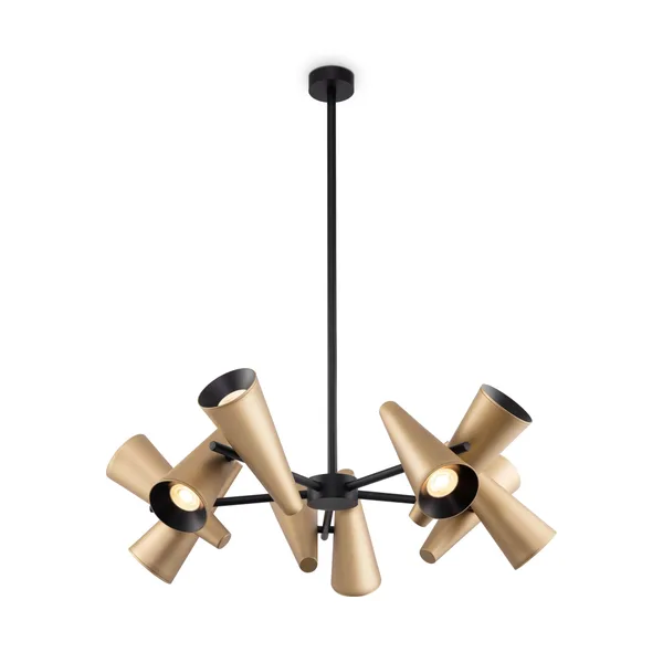Подвесной светильник 10*GU10 50Вт Латунь IP20 Giro MOD095PL-10BS Maytoni — фото 2