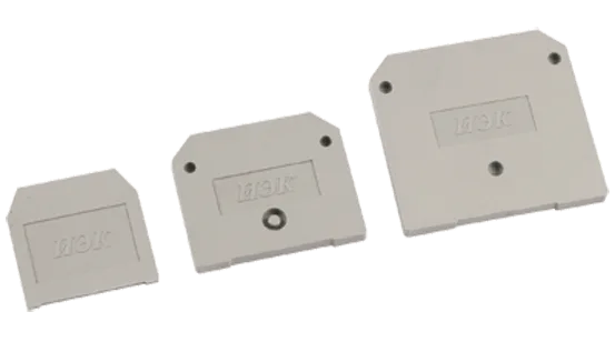 Заглушка для ЗНИ-16мм2 (JXB100A) серая IEK