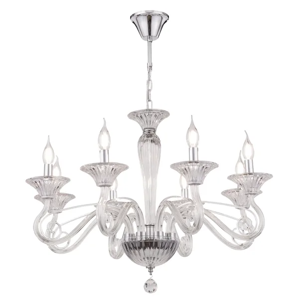 Люстра 8*E14 40Вт Прозрачный IP20 Acqua DIA010PL-08TR Maytoni