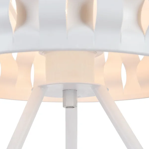 Настольная лампа 1*E27 60Вт Белый IP20 Delicate MOD196-TL-01-W Maytoni — фото 4