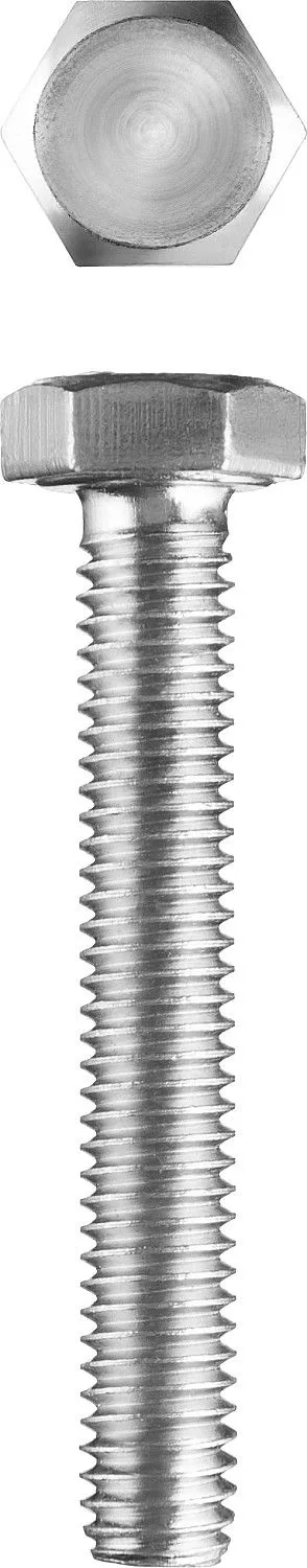 Болт ГОСТ 7798-70, M5 x 30 мм, 5 кг, кл. пр. 5.8, оцинкованный, ЗУБР