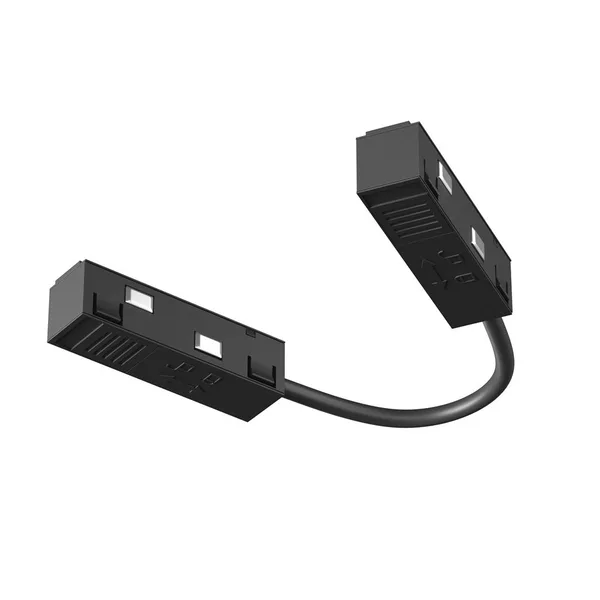 Коннектор питания угловой гибкий 15см Exility черный (TRA034CPC-42B-15-1) Maytoni