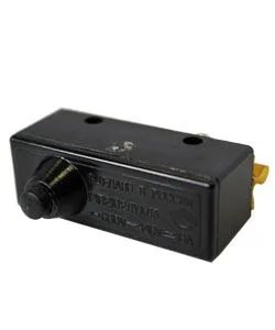 Микровыключатель МП 2102Л УХЛ3 исп.03.1А, 2-х пол., 10А, 660В, 1з+1р, толкатель с увеличенным рабочим ходом, базовый, винты Электротехник