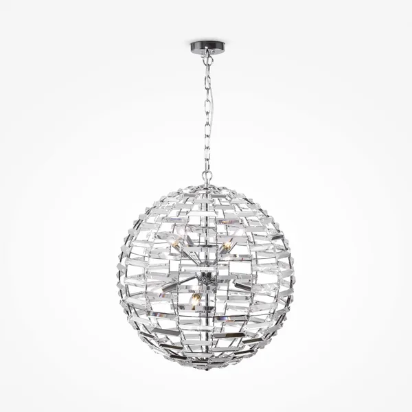 Подвесной светильник 8*E14 40Вт Хром IP20 Palla MOD092PL-08CH Maytoni — фото 3
