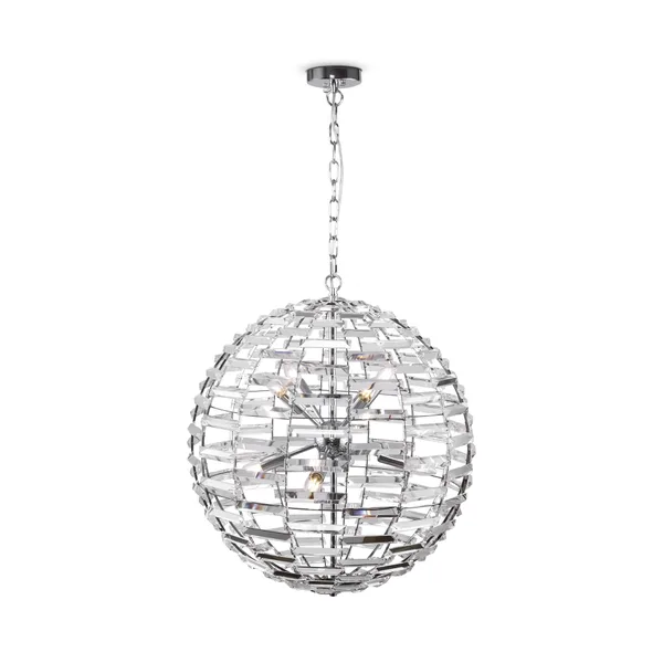 Подвесной светильник 8*E14 40Вт Хром IP20 Palla MOD092PL-08CH Maytoni — фото 2