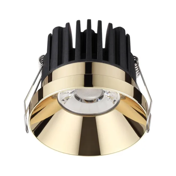 Св-к встр.IP44 LED 3000К 10W 100-265V METIS золото NOVOTECH