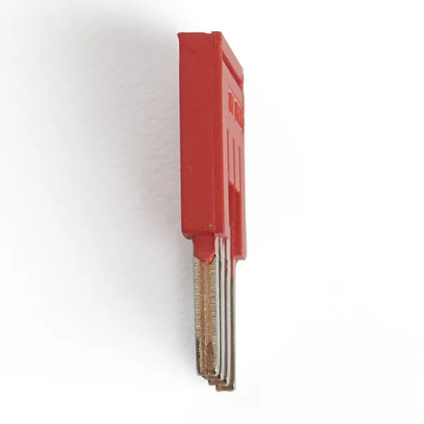 Центральная перемычка для ЗНИ самозажимных 2,5 мм² (JXB ST 2,5) 4PIN LD568-4-25 (DIY упак 20 шт),STEKKER — фото 2