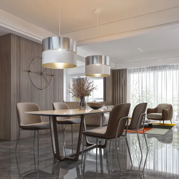 Подвесной светильник 3*E27 25Вт белый IP20 Hilton (534 Hilton) TK Lighting Eurosvet — фото 2