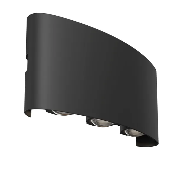 Архитектурная подсветка 6Вт 3000К Черный IP54 Strato O417WL-L6B3K Outdoor Maytoni
