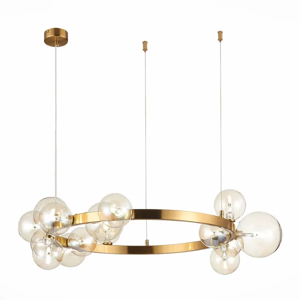 Светильник подвесной Бронза/Коньячный G4 15*5Вт SL1165.302.15 ST LUCE