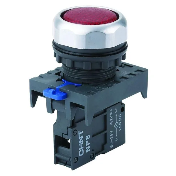 Индикатор NP8-D/5 желт., AC110-230В, IP65 (R) CHINT