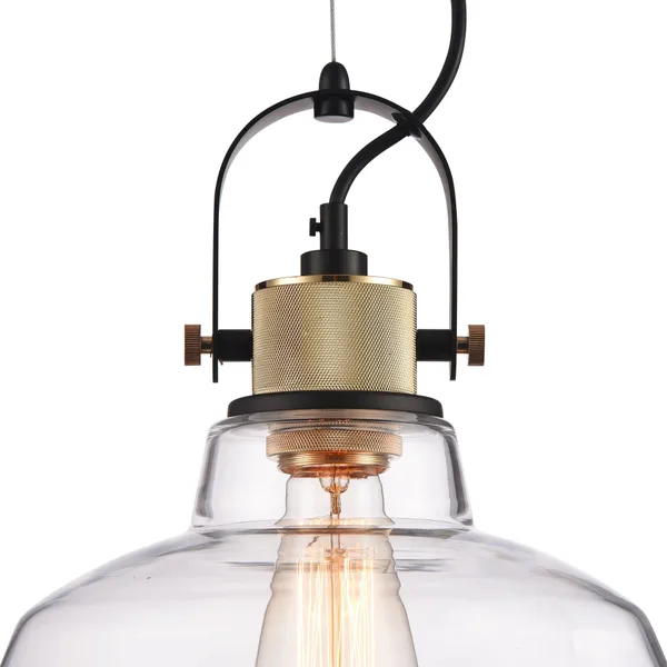 Подвесной светильник 1*E27 40Вт Черный IP20 Irving T163PL-01W Maytoni — фото 7