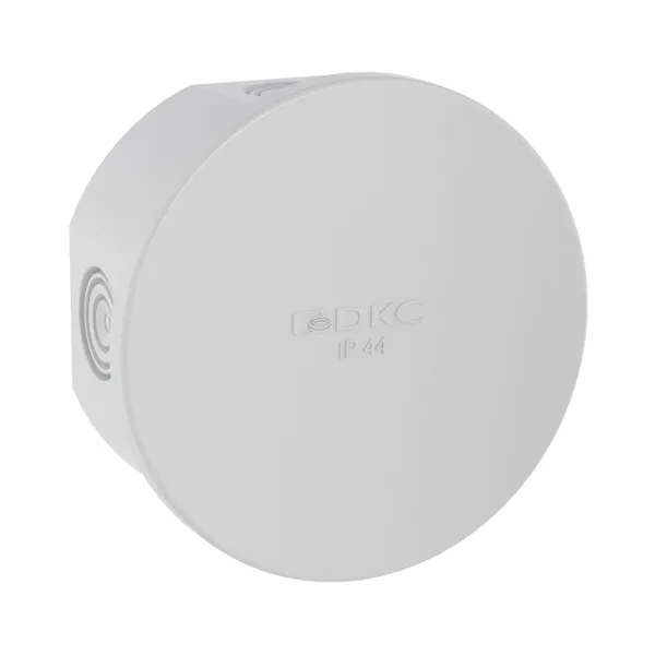 Коробка ответвит. с 4 кабельными вводами д.20мм, IP44, д.80х40мм R DKC