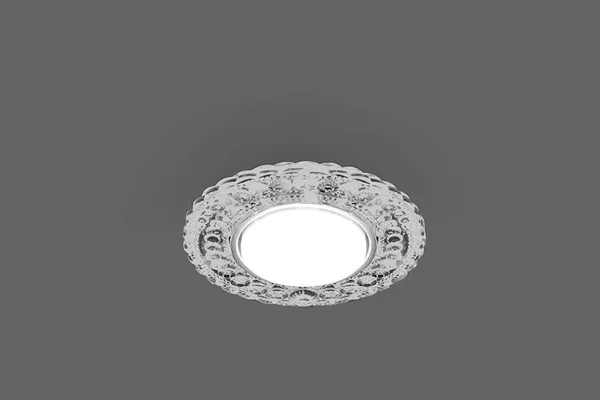 Светильник встраиваемый с белой LED подсветкой Feron CD4024 потолочный GX53 без лампы прозрачный — фото 3