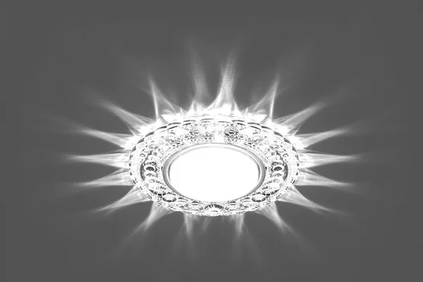 Светильник встраиваемый с белой LED подсветкой Feron CD4024 потолочный GX53 без лампы прозрачный — фото 2