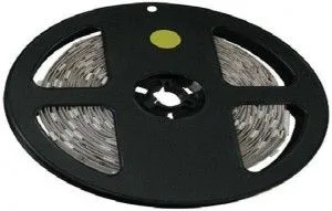 Лента св/д 12V 4.8W/m 60Led/m IP20 желтый 5м SMD3528 Ecola